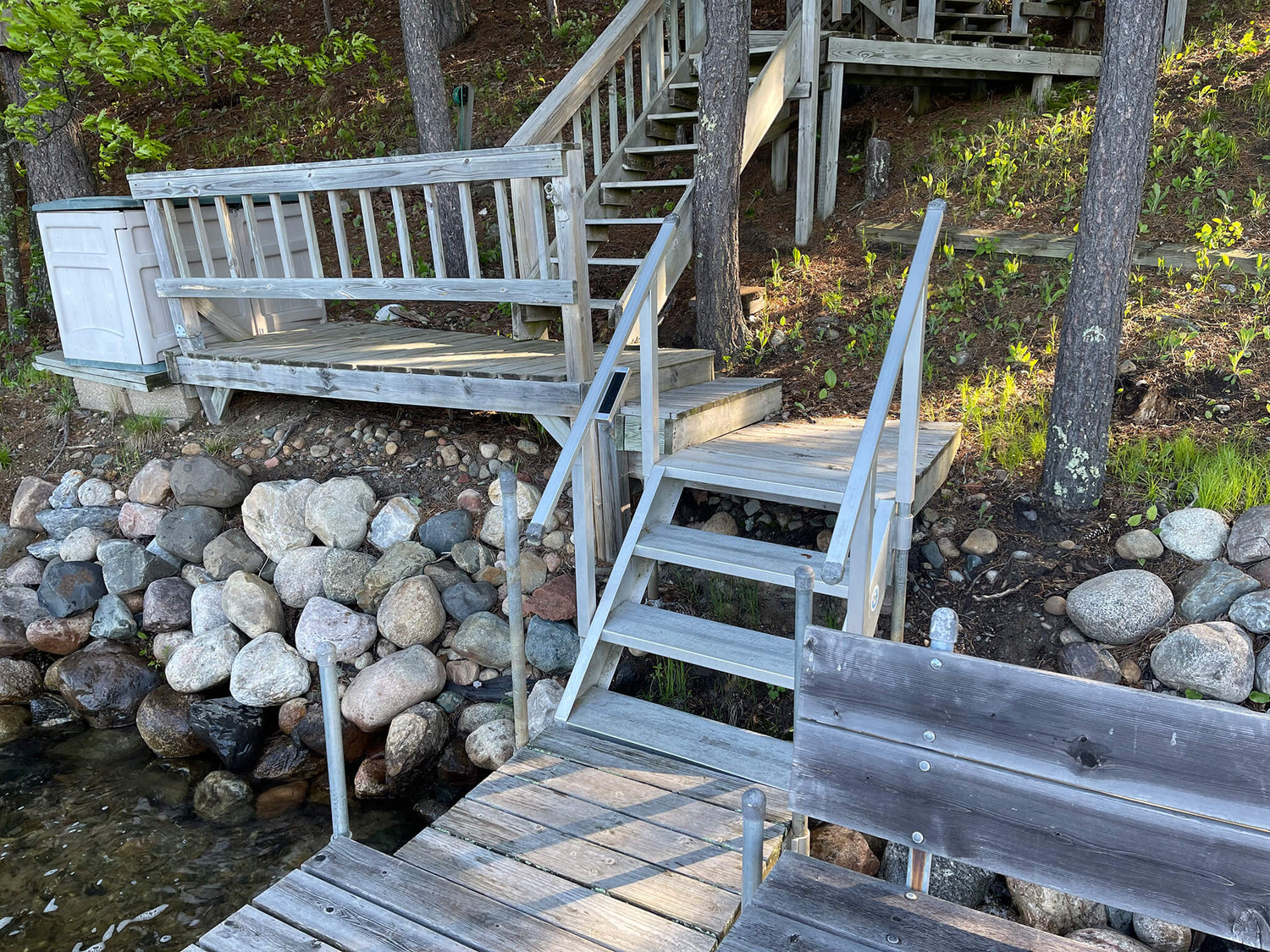Solar Stairway Light