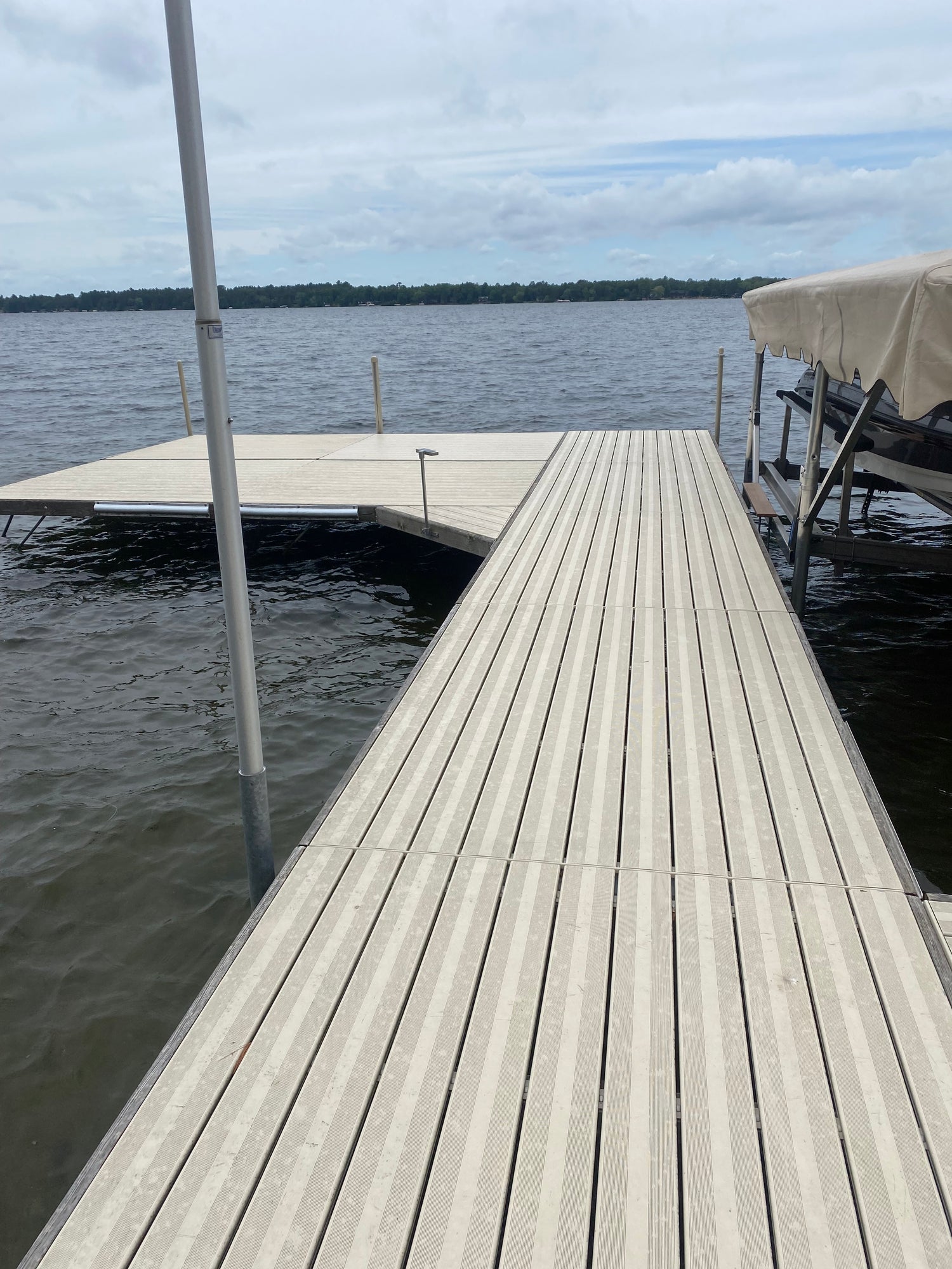 Solar Dock Side Mount Light