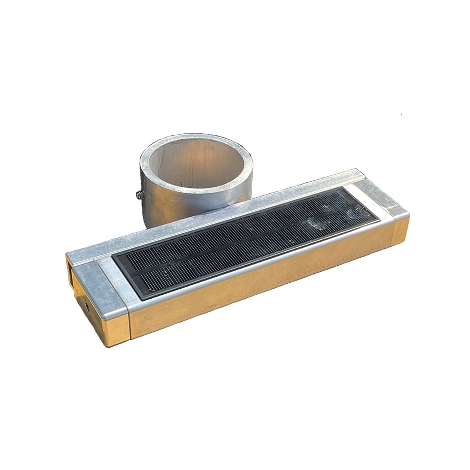 Solar Dock Post Center Mount Light