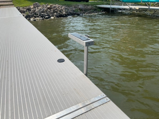 Solar Dock Side Mount Light