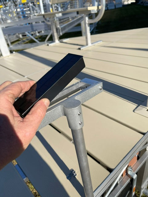 Solar Dock Side Mount Light